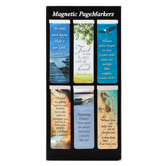 Classic Collection Magnetic Bookmark Set | Elegant Bookmarks