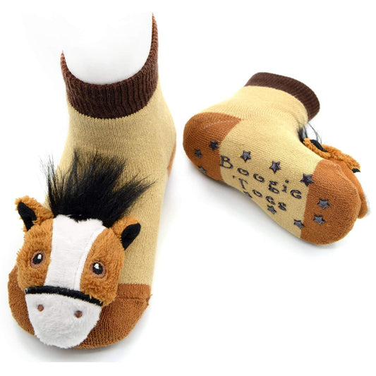 Derby Pony Horse Boogie Toes Rattle Socks | 2FruitBearers