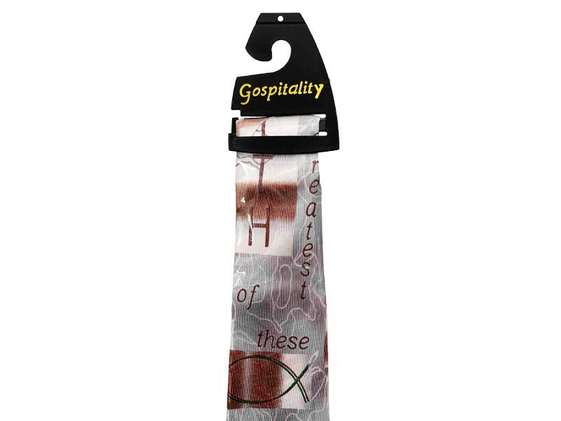 Faith Hope Love Polyester Tie | 2FruitBearers