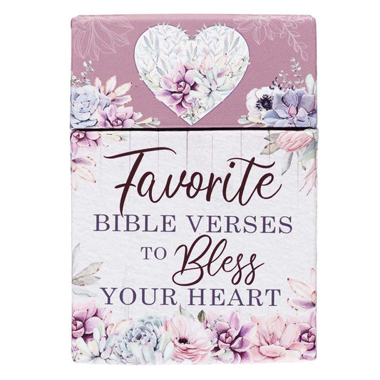 Favorite Bible Verses to Bless Your Heart Box of Blessings | 2FruitBearers