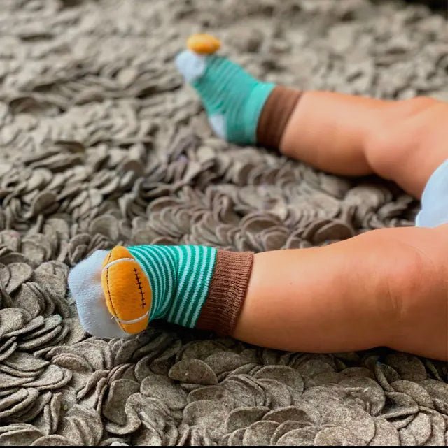 Football Boogie Toes Rattle Socks | 2FruitBearers