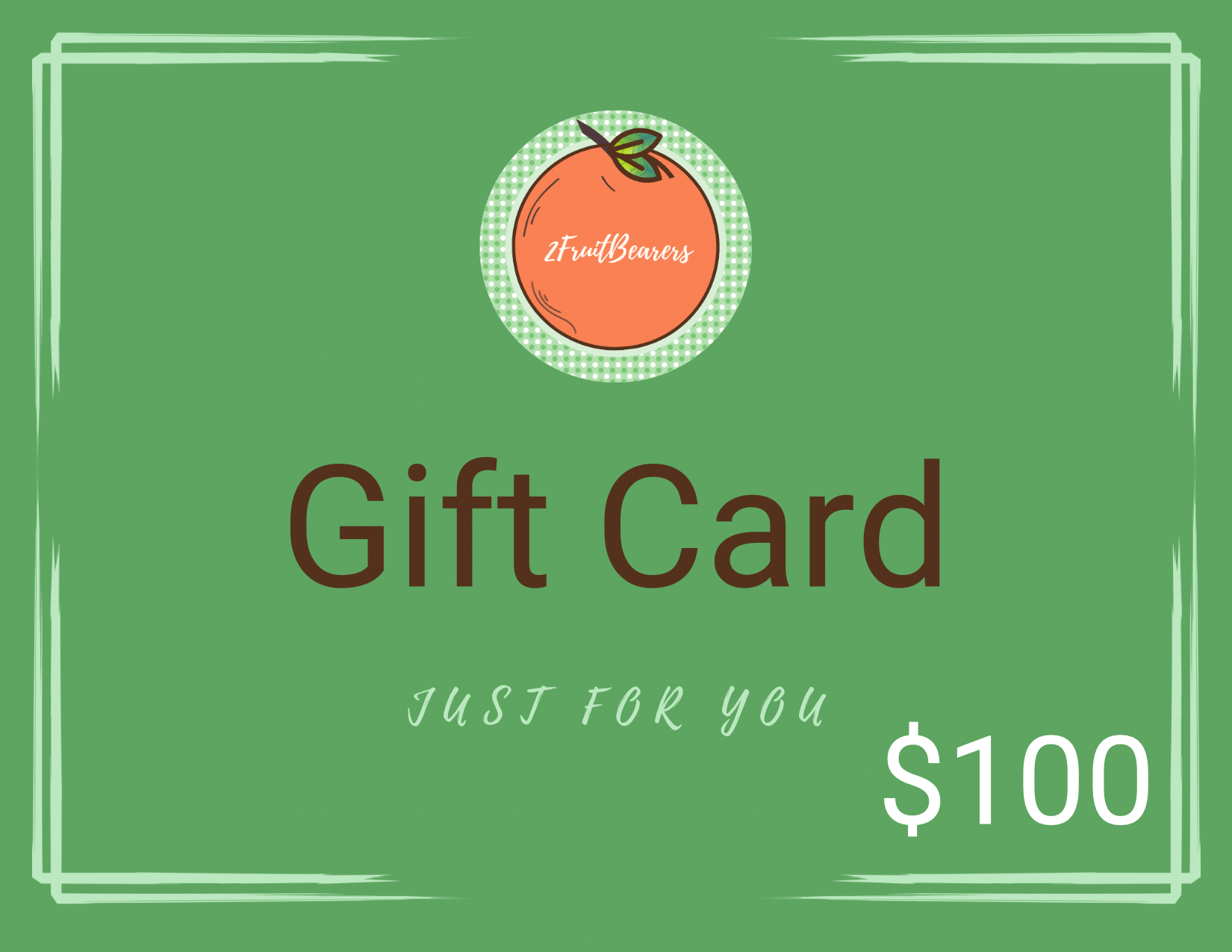 Gift Cards | 2FruitBearers