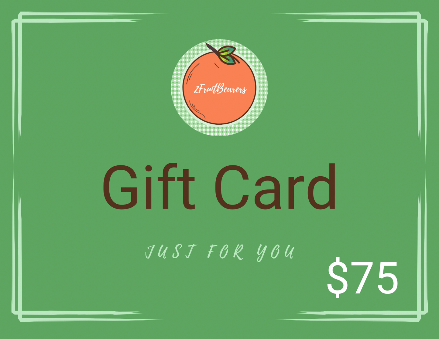 Gift Cards | 2FruitBearers