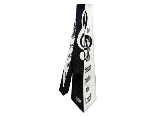 Let All That Hath Breath Praise Him Polyester Tie | 2FruitBearers