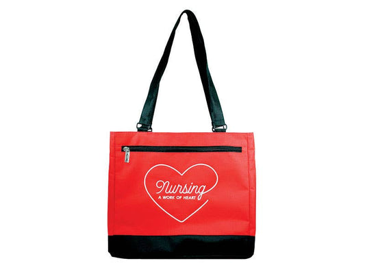 Nursing Is A Work Of Heart Tote Bag | 2FruitBearers