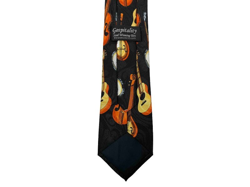 Praise Him With Stringed Instruments Polyester Tie | 2FruitBearers