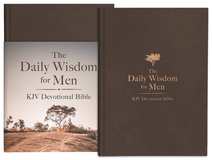 The Daily Wisdom for Men KJV Devotional Bible | 2FruitBearers