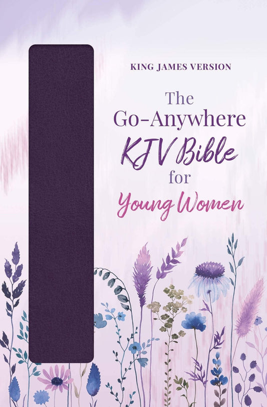 The Go-Anywhere KJV Bible for Young Women [Plum Patch] | 2FruitBearers