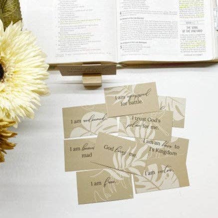 Who God says I am Bible Verse Pocket Size Cards | 2FruitBearers