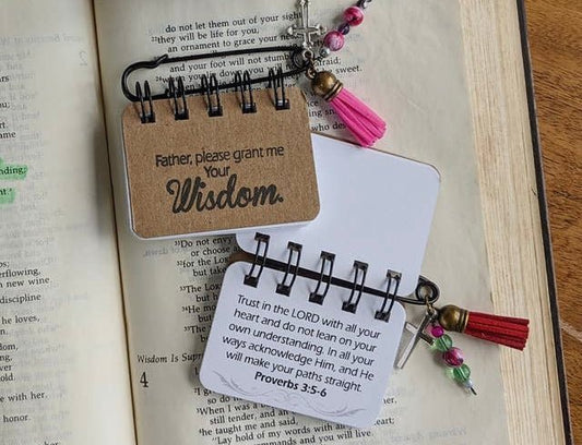 Wisdom Flip | Scripture Collection for Worship, Gratitude, and Spiritual Focus

